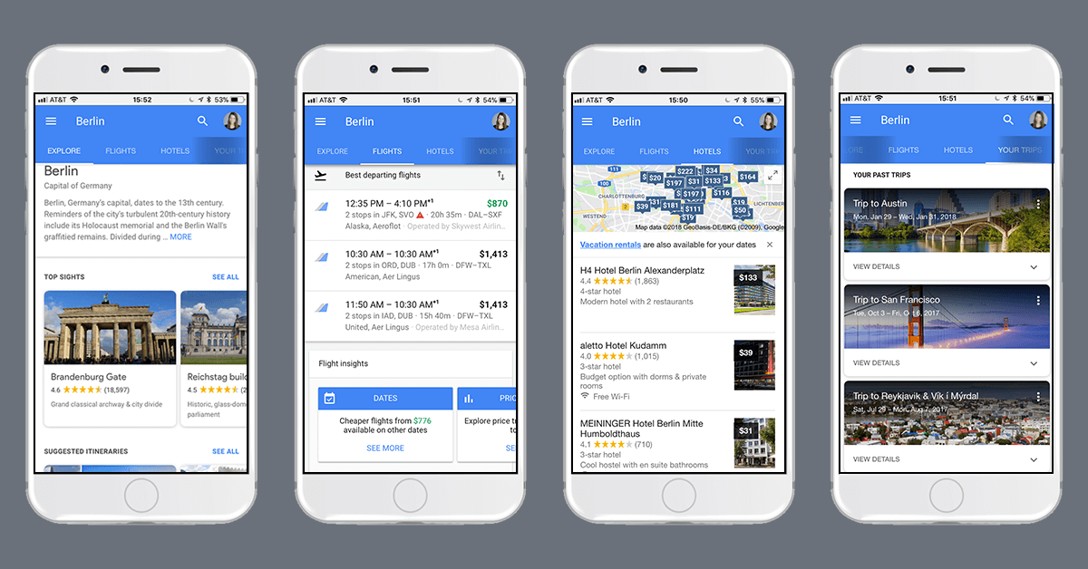 Google Updates Mobile Travel Search