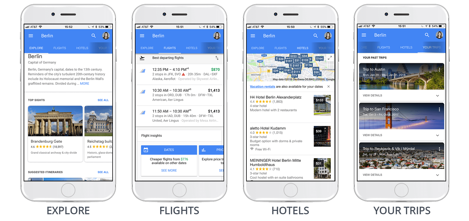 Google Travel Search Update