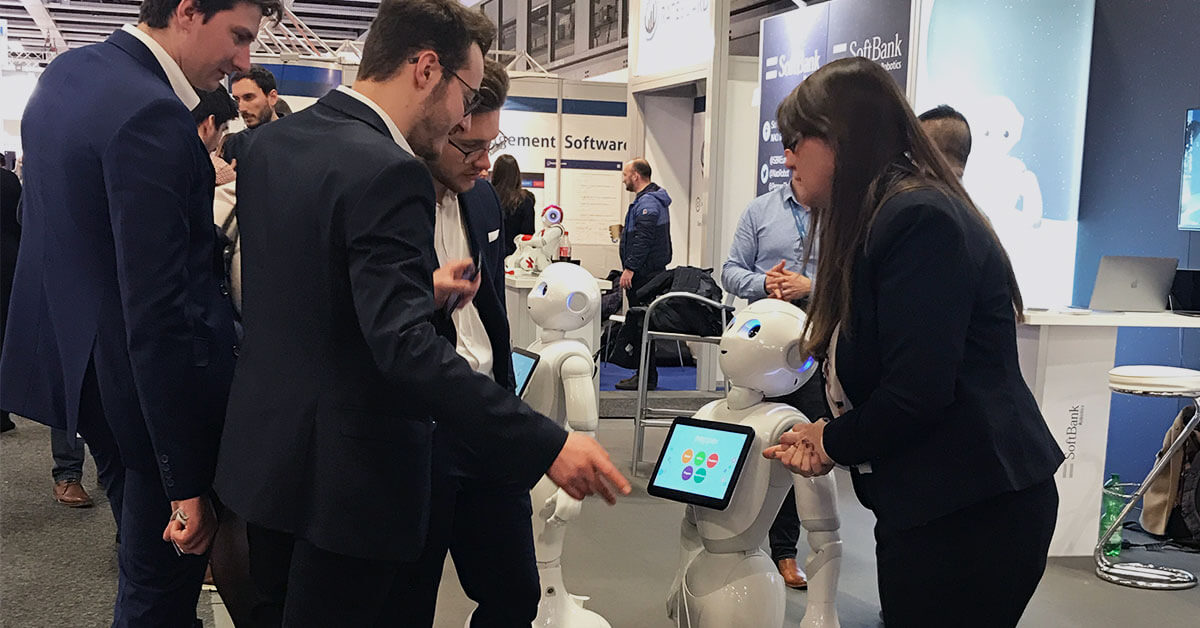 Pepper the Robot at ITB Berlin